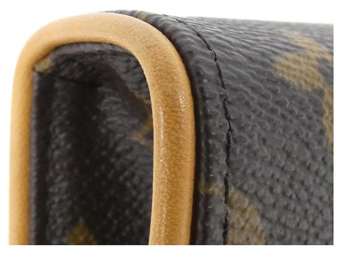 Pochette Florentine Monogram Louis Vuitton marsupio Marrone - vista 3