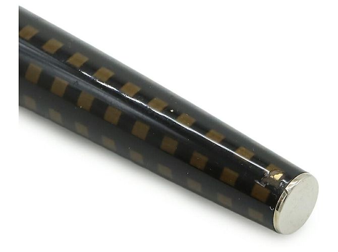 Penna a sfera Louis Vuitton Jetlag Damier Marrone - vista 3