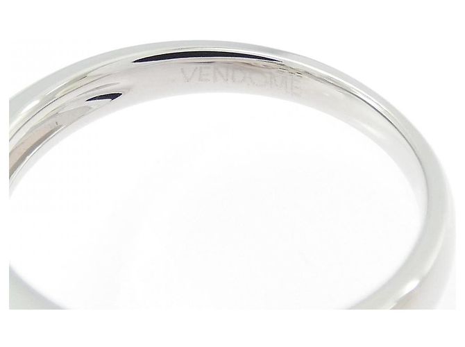 Autre Marque Vendome Au750 Weißgold Saphirring Silber - Ansicht 4
