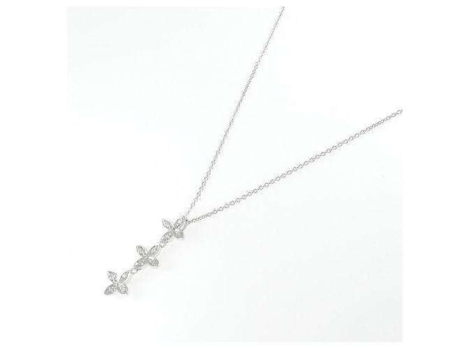 Collana Mikimoto in oro Au750 e diamanti Argento - vista 2