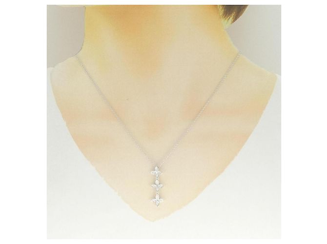 Collana Mikimoto in oro Au750 e diamanti Argento - vista 6