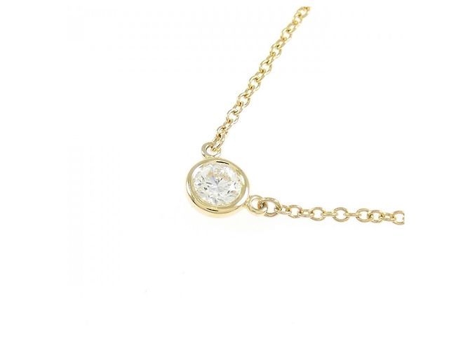 Tiffany & Co Collana Tiffany By The Yard in oro Au750 e diamanti D'oro - vista 3