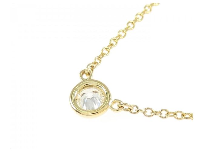 Tiffany & Co Collana Tiffany By The Yard in oro Au750 e diamanti D'oro - vista 4