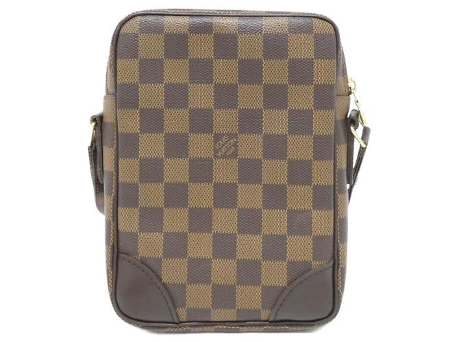 Borsa a tracolla Louis Vuitton Amazon Damier Marrone - vista 2