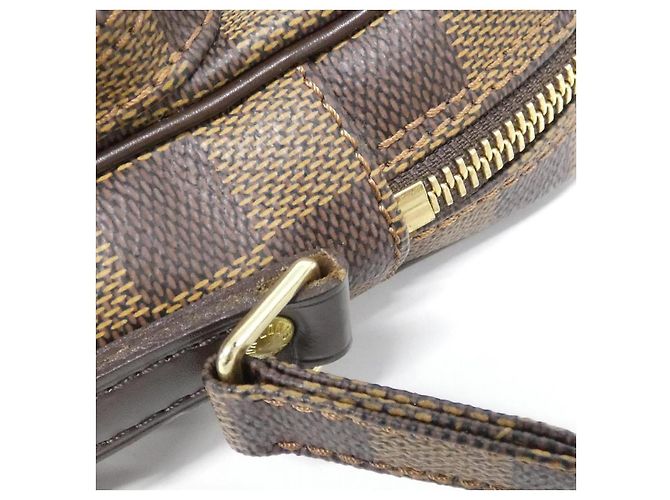 Borsa a tracolla Louis Vuitton Amazon Damier Marrone - vista 5