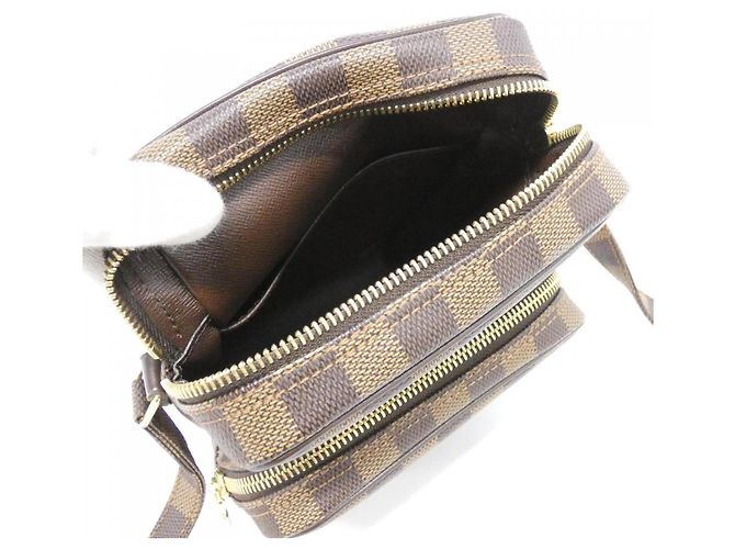 Borsa a tracolla Louis Vuitton Amazon Damier Marrone - vista 7