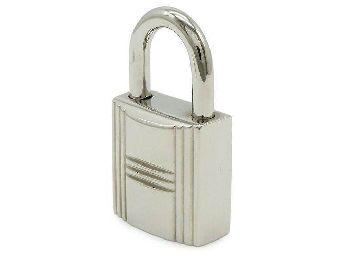 Hermès Cadena102 Lucchetto con Chiave Argento - vista 3
