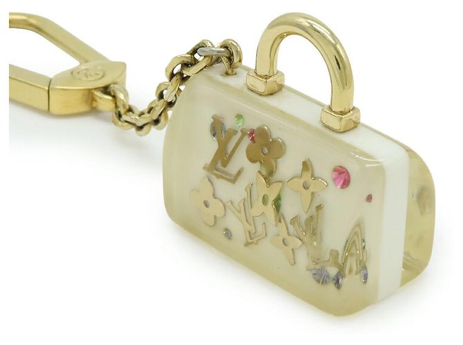 Charm per borsa Speedy Inclusion Louis Vuitton Bianco - vista 3