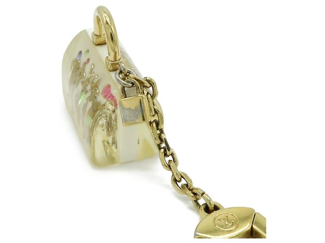 Charm per borsa Speedy Inclusion Louis Vuitton Bianco - vista 4