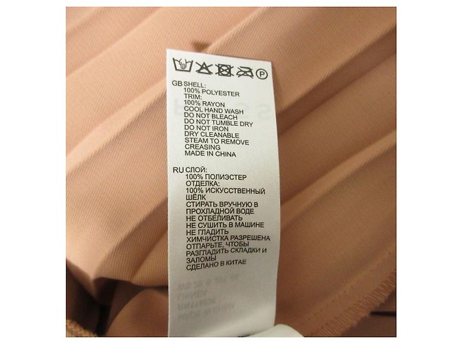 Autre Marque REISS Plissee-Kleid Beige - Ansicht 6