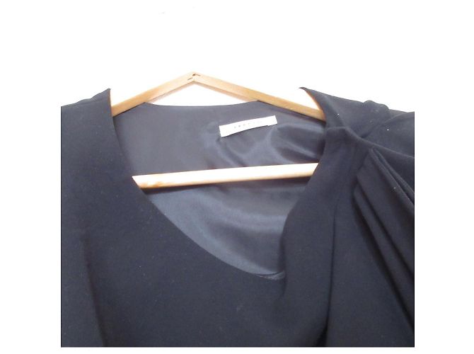 Autre Marque FRAY I.D Tüllkleid mit Lagenoptik Schwarz - Ansicht 10