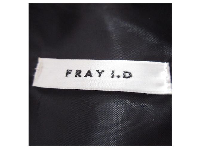 Autre Marque FRAY I.D Tüllkleid mit Lagenoptik Schwarz - Ansicht 15