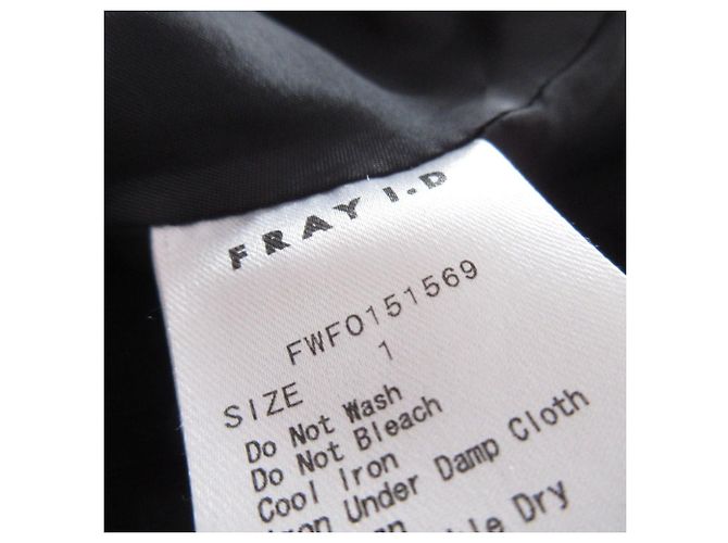Autre Marque FRAY I.D Tüllkleid mit Lagenoptik Schwarz - Ansicht 17