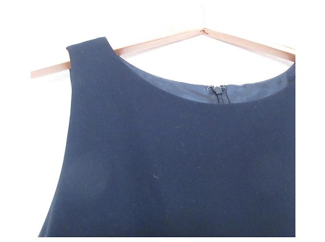 Autre Marque FRAY I.D Tüllkleid mit Lagenoptik Schwarz - Ansicht 4