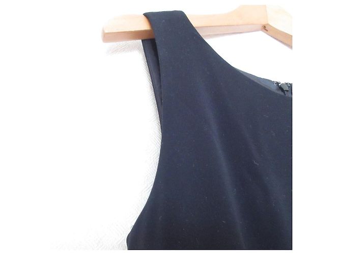 Autre Marque FRAY I.D Tüllkleid mit Lagenoptik Schwarz - Ansicht 7