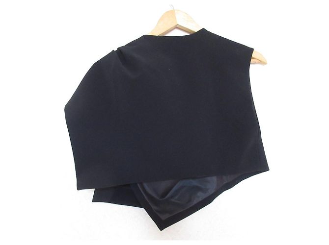 Autre Marque FRAY I.D Tüllkleid mit Lagenoptik Schwarz - Ansicht 9