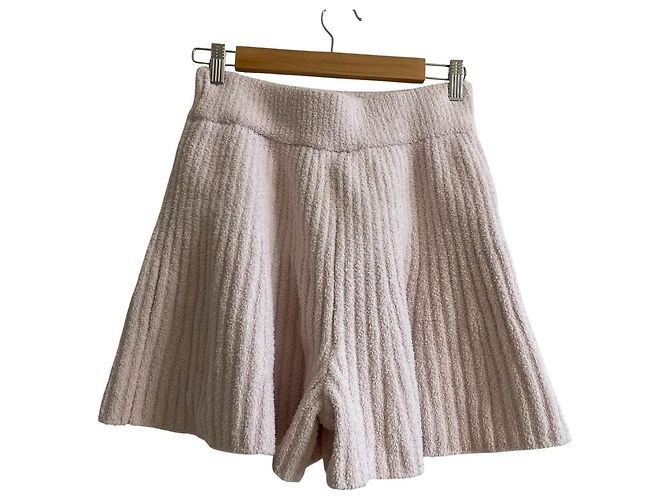 Autre Marque Shorts Rib gelato pique Rosa - vista 2
