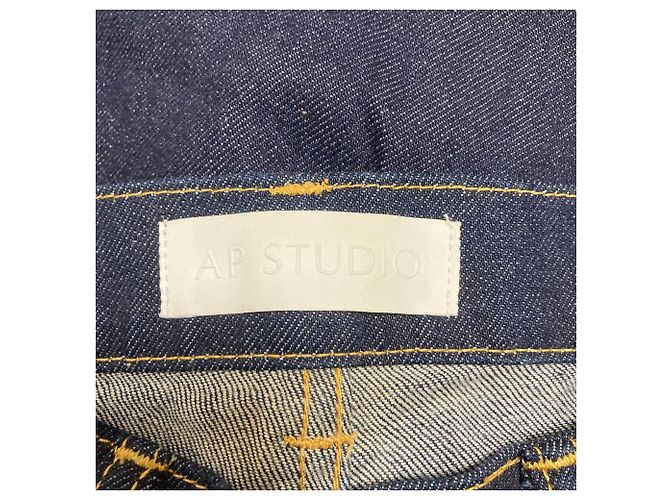 Autre Marque Pantalones de denim stretch AP STUDIO Azul - vista 4