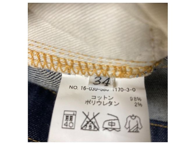 Autre Marque Pantalones de denim stretch AP STUDIO Azul - vista 5