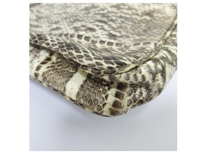 2way-Tasche aus Python JIMMY CHOO Beige - Ansicht 14