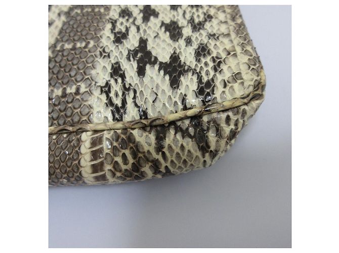 2way-Tasche aus Python JIMMY CHOO Beige - Ansicht 16