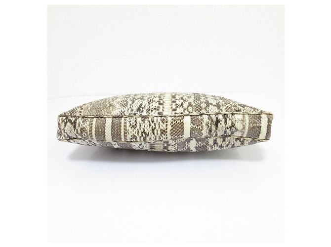 2way-Tasche aus Python JIMMY CHOO Beige - Ansicht 5