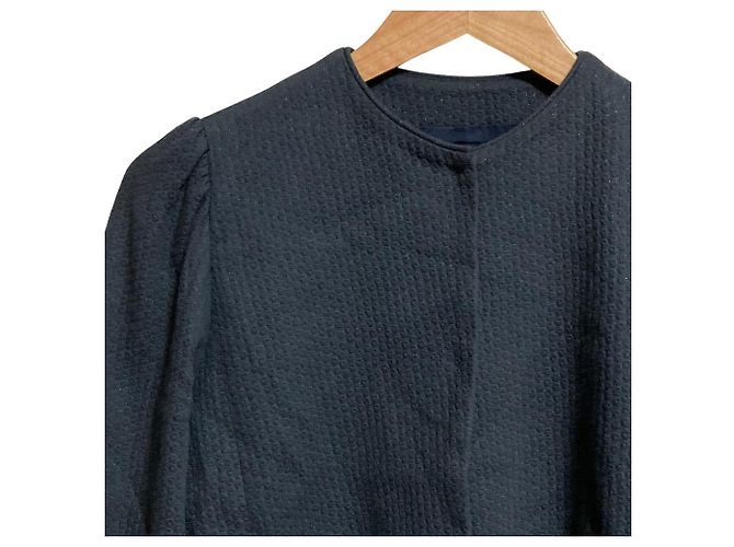 Autre Marque Chaqueta Peplum de la colección TOMORROWLAND Azul Azul marino - vista 4