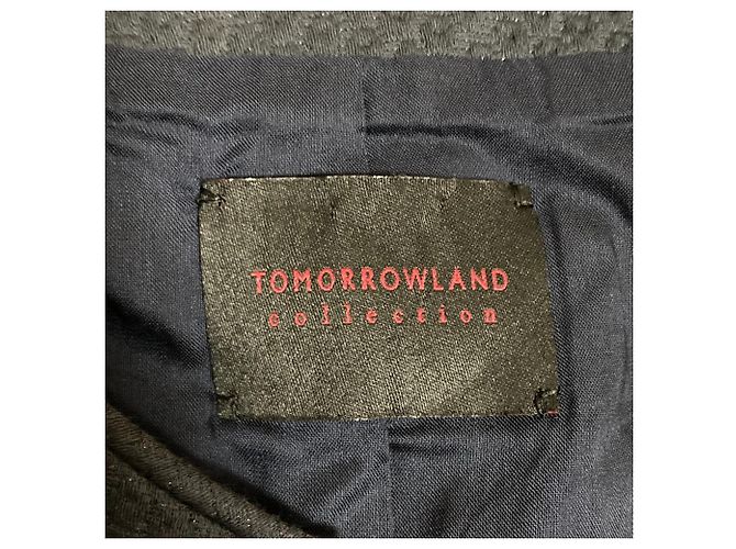 Autre Marque Chaqueta Peplum de la colección TOMORROWLAND Azul Azul marino - vista 7