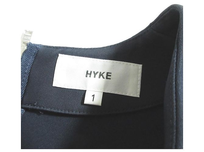 Autre Marque Langarm-Pullover HYKE Blau Marineblau - Ansicht 6