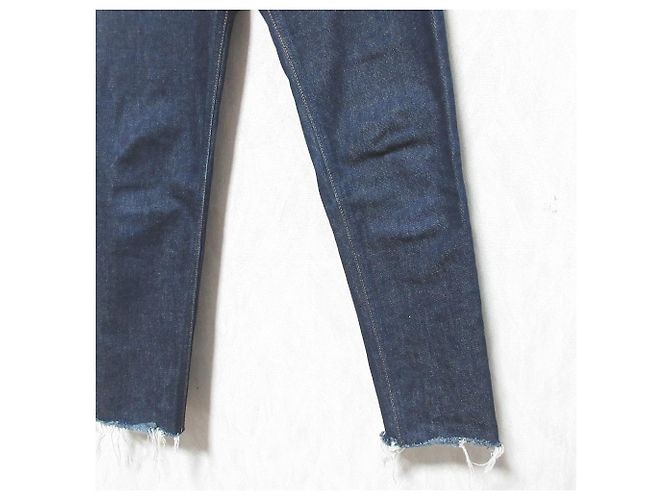 Autre Marque Pantalones de denim stretch HYKE Azul - vista 3