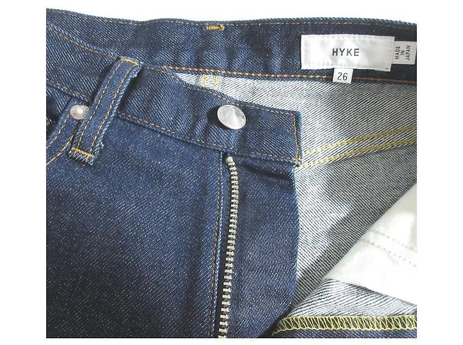 Autre Marque Pantalones de denim stretch HYKE Azul - vista 5