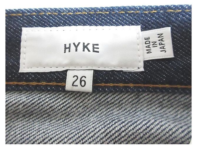 Autre Marque Pantalones de denim stretch HYKE Azul - vista 6