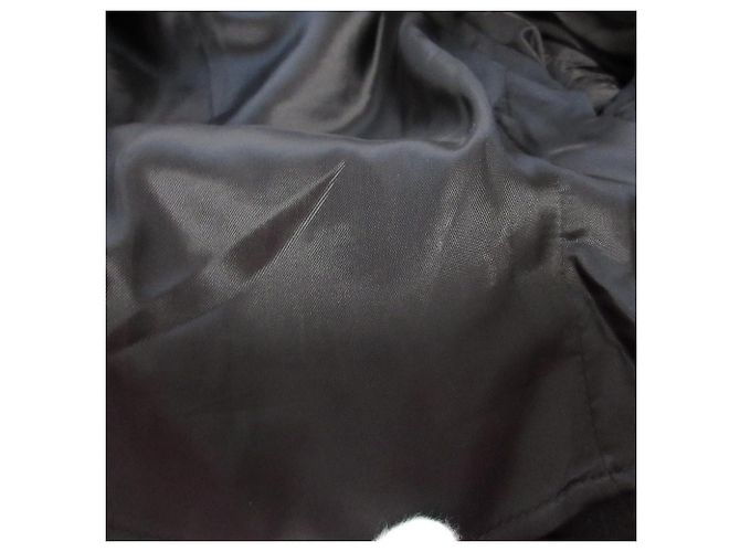 Abrigo de lana Miu Miu Negro - vista 12