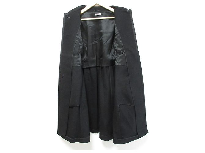 Abrigo de lana Miu Miu Negro - vista 3