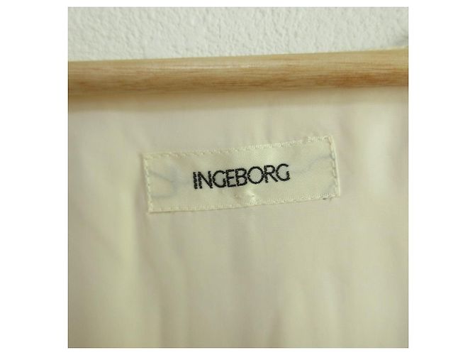 Autre Marque Ingeborg Kleid mit Spitzenplissee Roh - Ansicht 5
