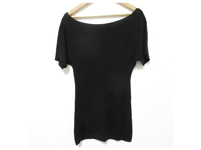 Autre Marque HARUNOBUMURATA LAYLA Kaschmir-Mischung Strickpullover Schwarz - Ansicht 2