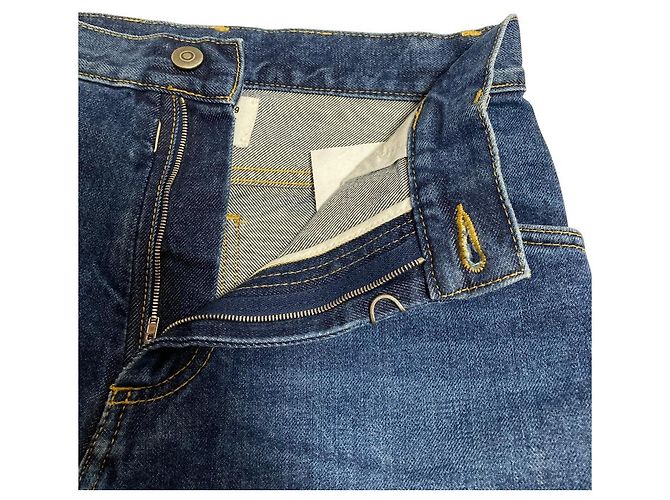 Maison Martin Margiela Pantalones vaqueros CROPPED KICK-FLARE Maison Margiela Azul - vista 4