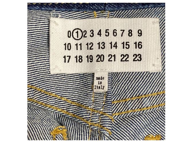 Maison Martin Margiela Pantalones vaqueros CROPPED KICK-FLARE Maison Margiela Azul - vista 5