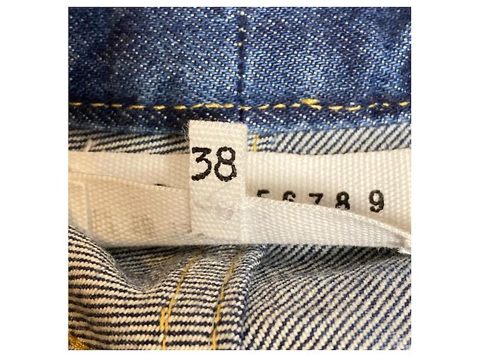 Maison Martin Margiela Pantalones vaqueros CROPPED KICK-FLARE Maison Margiela Azul - vista 8