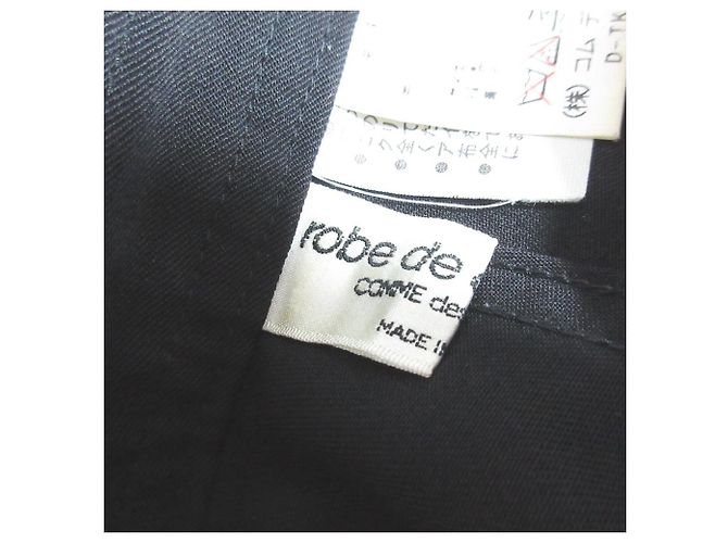 robe de chambre COMME des GARCONS flare pants Nero - vista 5