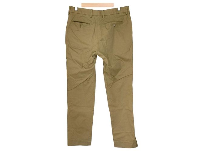 Stella Mc Cartney Pantaloni chino in cotone Stella McCartney Marrone - vista 2