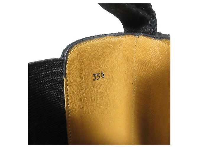 Autre Marque Botas Chelsea largas Henderson de ante de estilo wingtip - vista 9