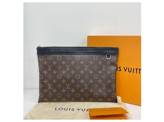 Louis Vuitton Pochette Monogram Discovery Marrone - vista 2