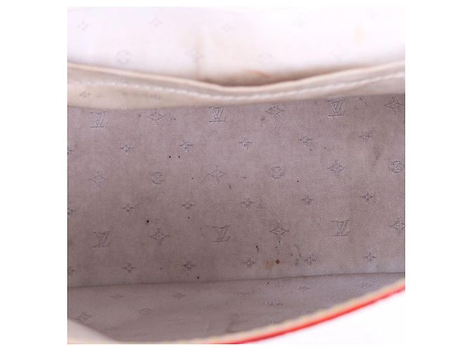 Borsa a Spalla Louis Vuitton Suhali Medium Bianca Bianco - vista 11