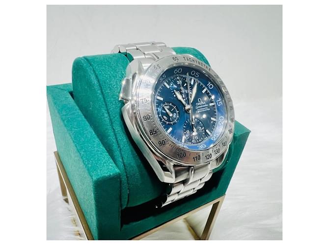 Omega Orologio da uomo Speedmaster Split Second Chronograph Blu - vista 2