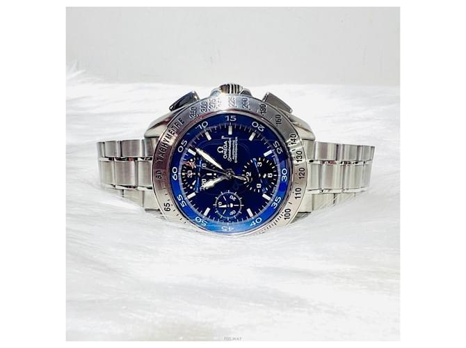 Omega Orologio da uomo Speedmaster Split Second Chronograph Blu - vista 4
