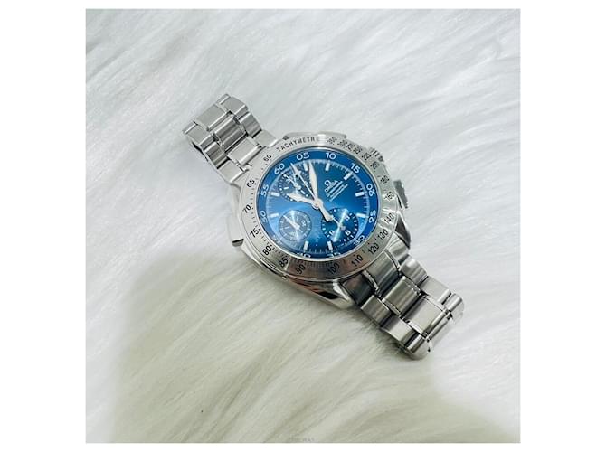 Omega Orologio da uomo Speedmaster Split Second Chronograph Blu - vista 7
