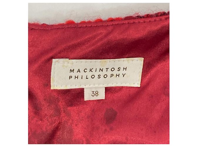 Autre Marque Conjunto de Tweed MACKINTOSH PHILOSOPHY Roja - vista 4
