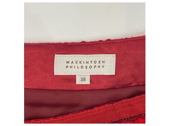 Autre Marque Conjunto de Tweed MACKINTOSH PHILOSOPHY Roja - vista 8