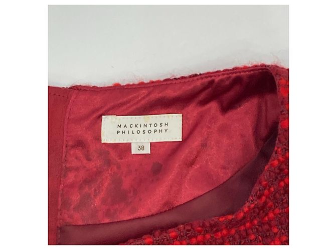 Autre Marque Conjunto de Tweed MACKINTOSH PHILOSOPHY Roja - vista 9